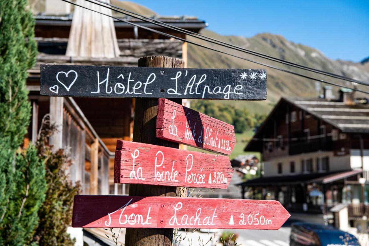 Hotel L'Alpage Le Grand-Bornand Exterior foto