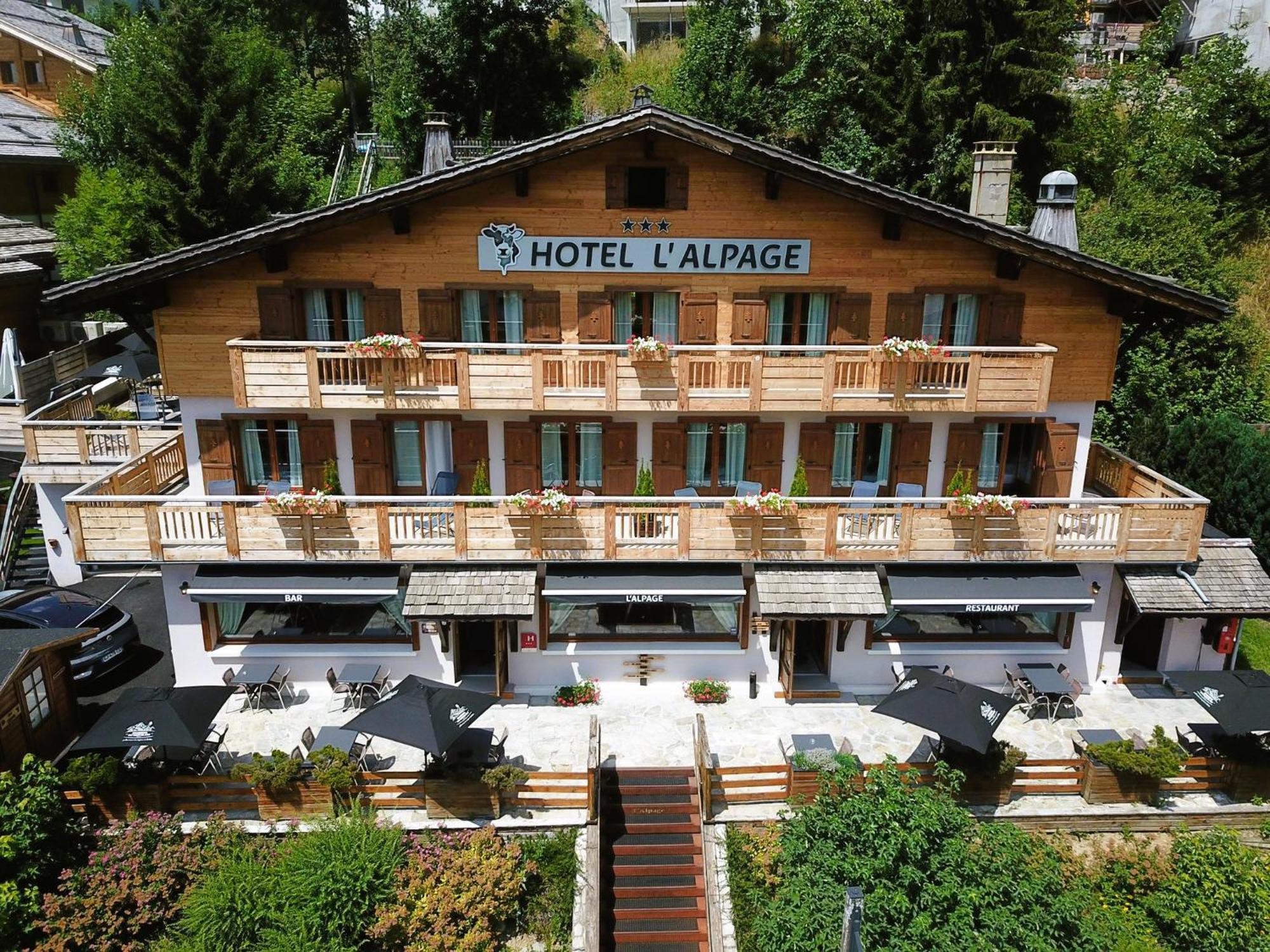 Hotel L'Alpage Le Grand-Bornand Exterior foto