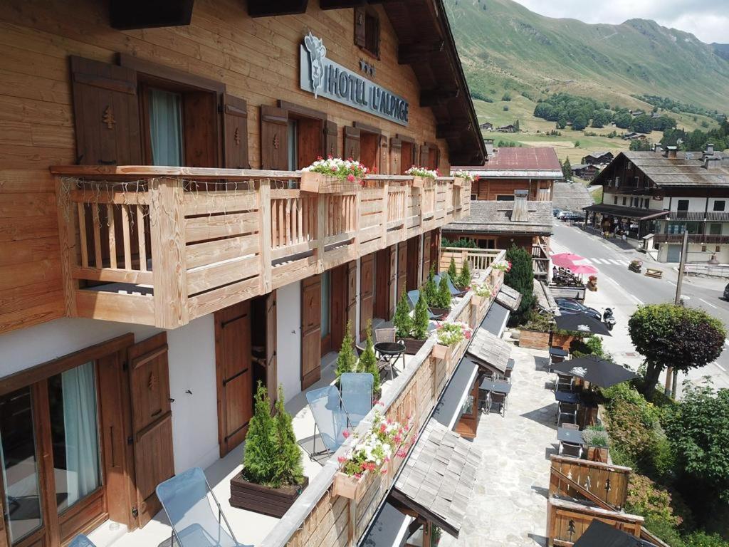 Hotel L'Alpage Le Grand-Bornand Exterior foto