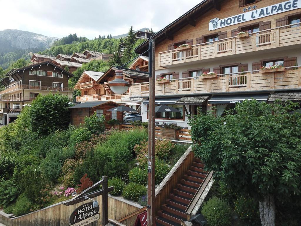 Hotel L'Alpage Le Grand-Bornand Exterior foto